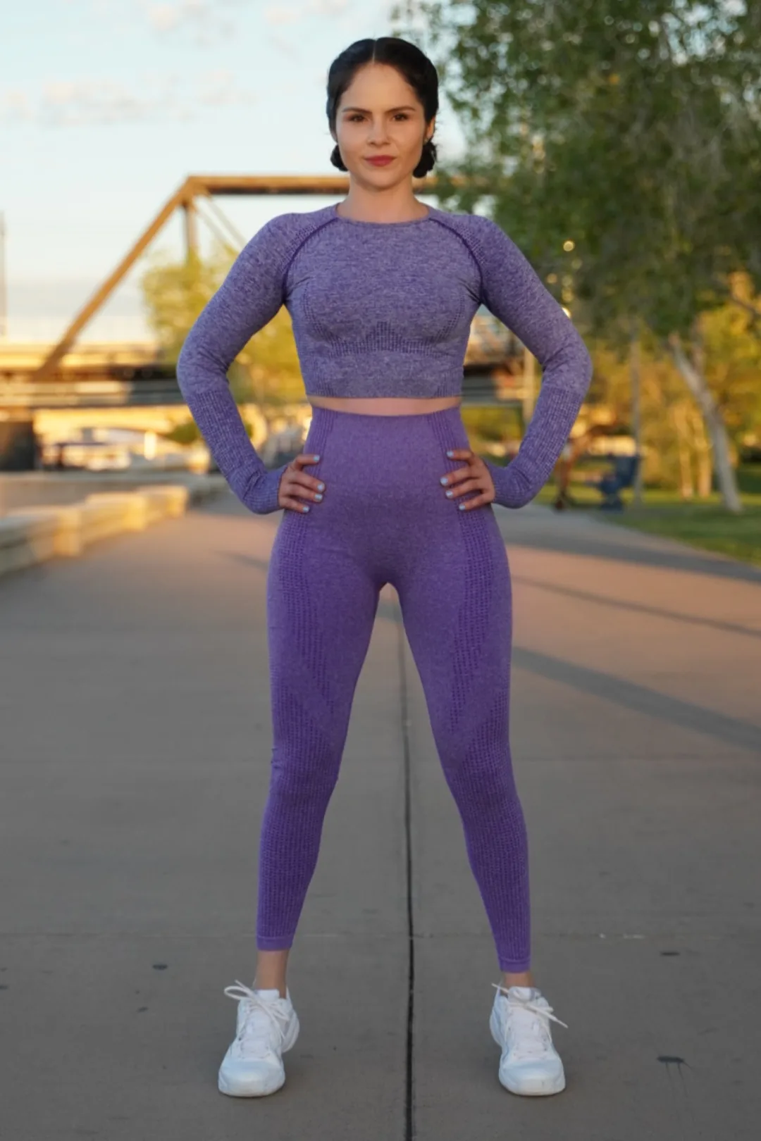 Leggings Ajustados de Tiro Alto
